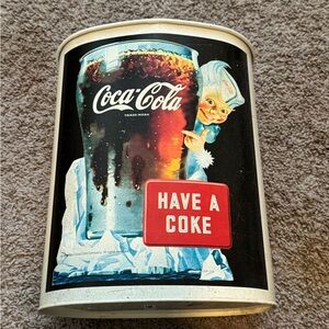 Vintage Coca-Cola Trash Can